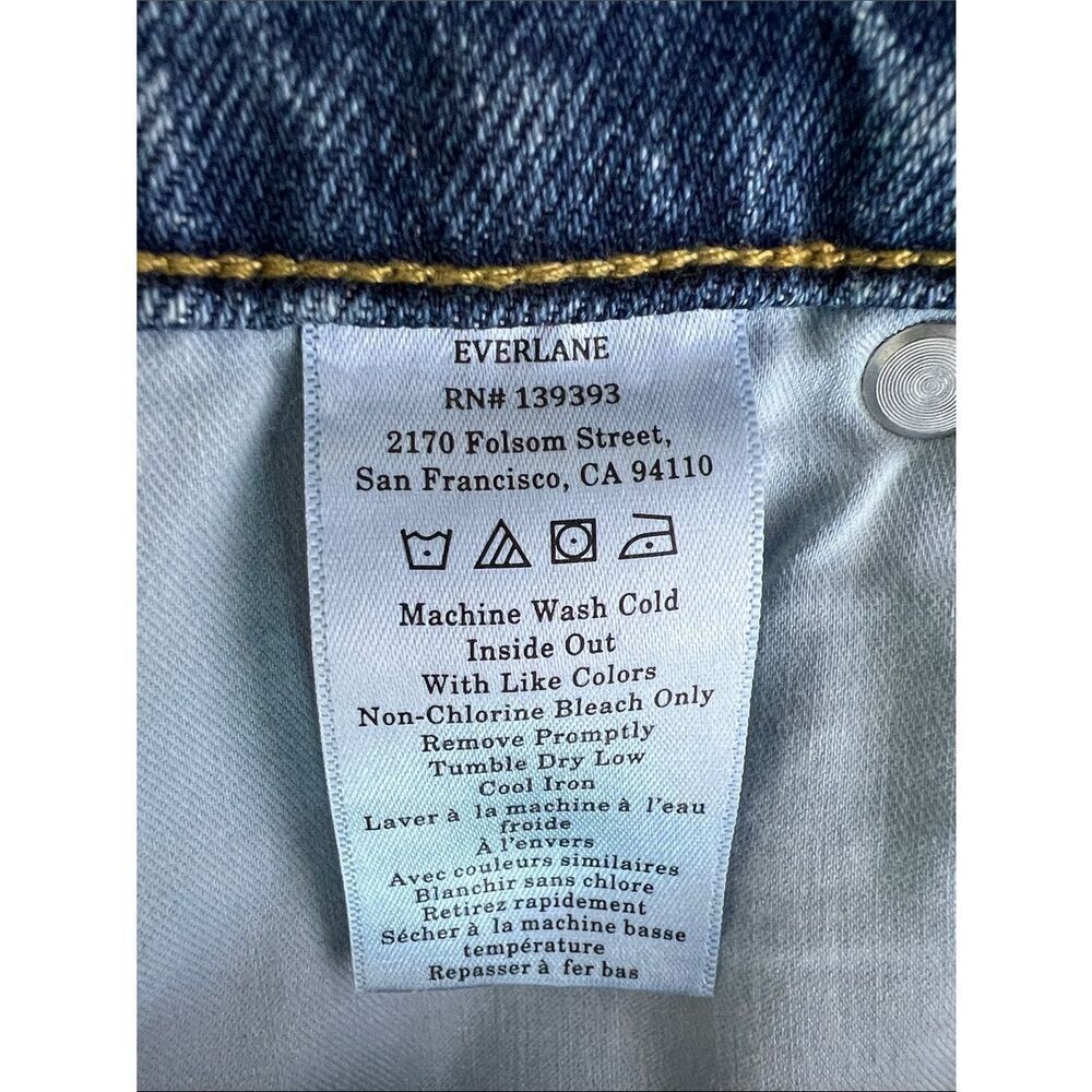 New Everlane THE WAY-HIGH® JEAN in Salt Water Size 29L - Picture 8 of 14